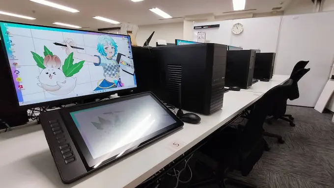 本格的な専用機材が充実