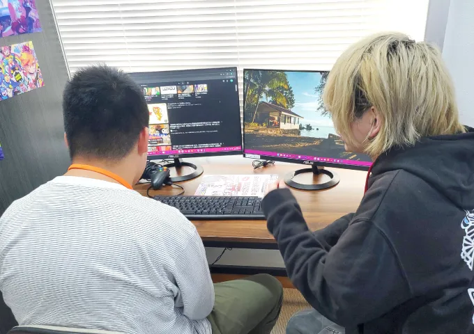 専門の講師が指導