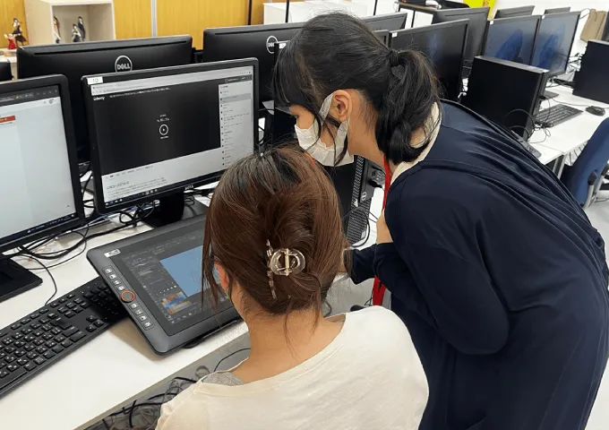 専門の講師が指導