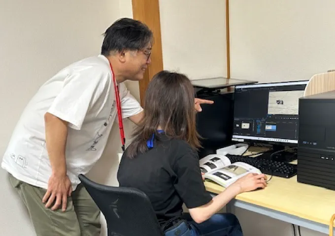 専門の講師が指導