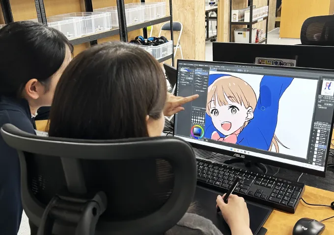 専門の講師が指導