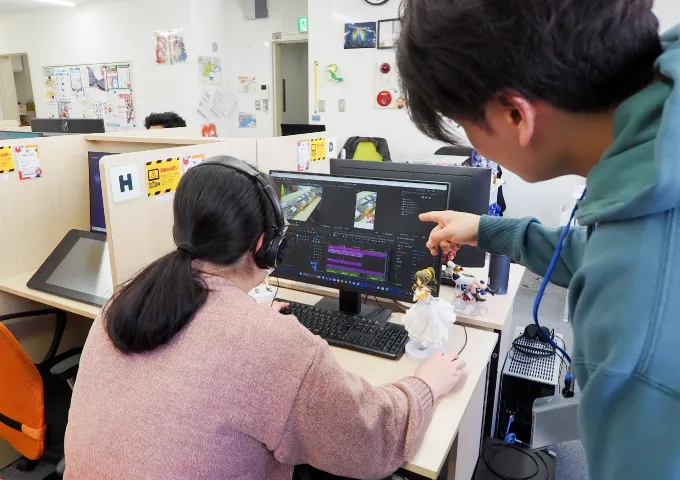 専門の講師が指導
