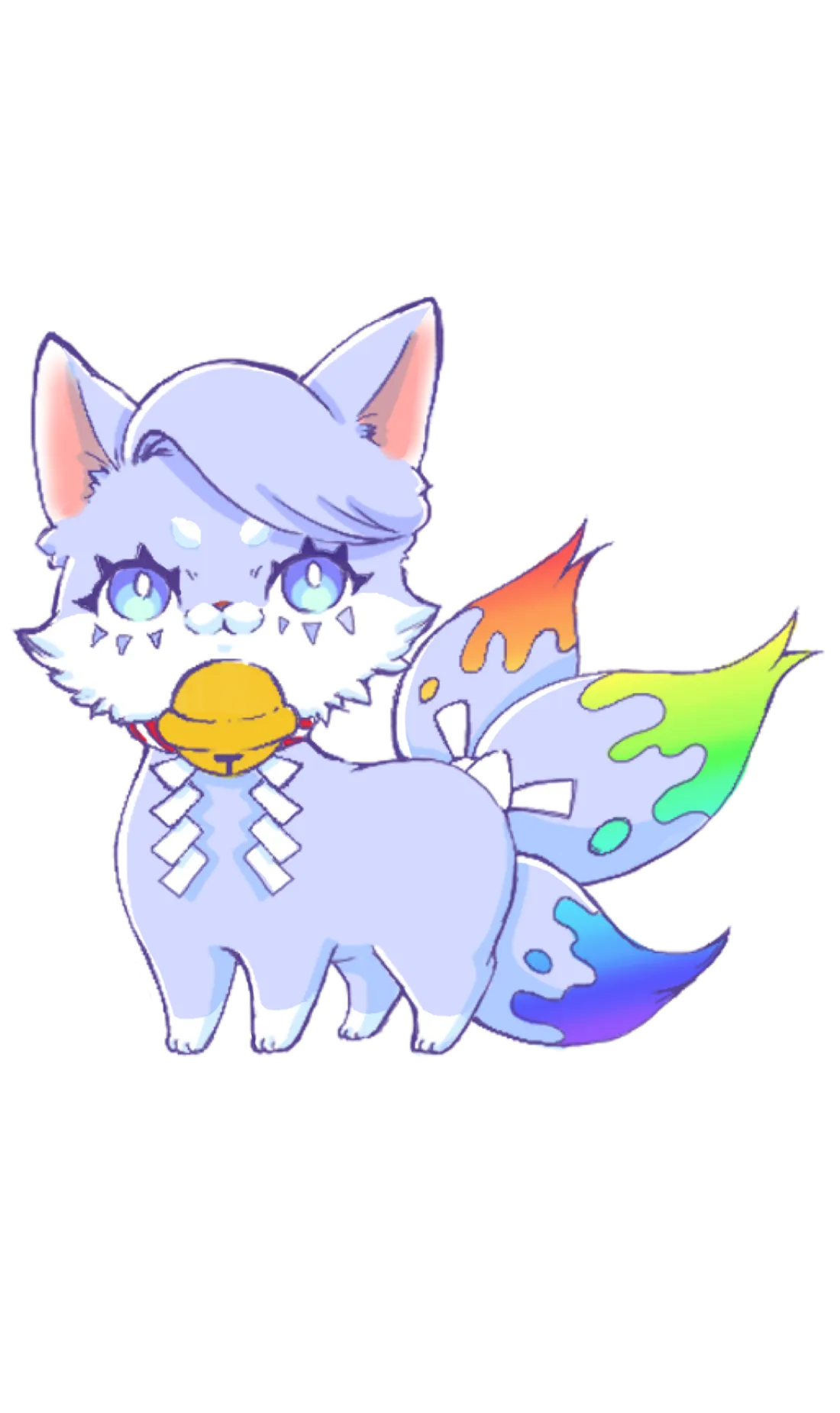 虹狐（にこ）ちゃん