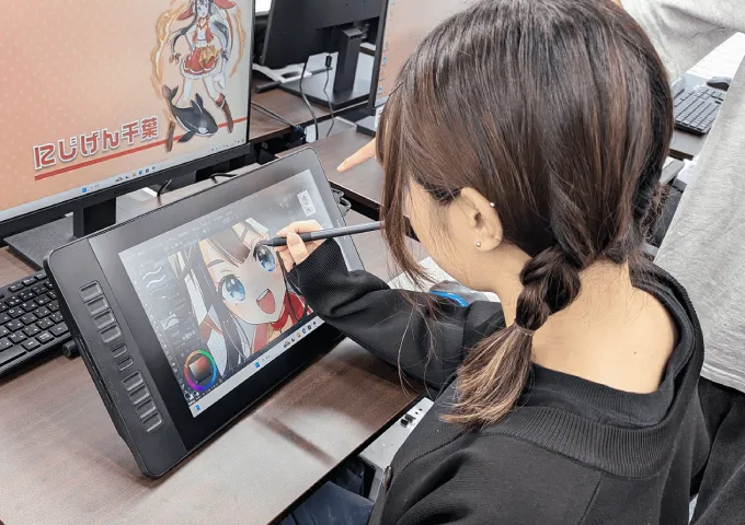 専門の講師が指導