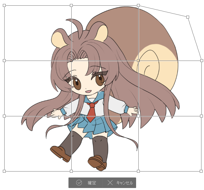 Clipstudio「メッシュ変形」の使い方