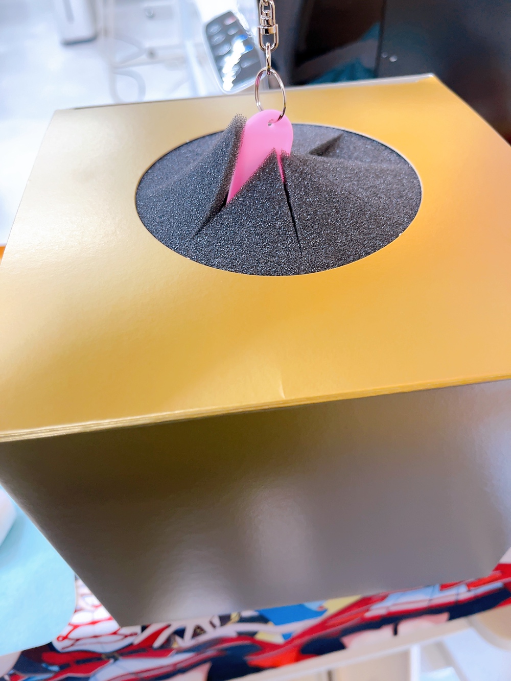 お掃除抽選BOXを設置しました！