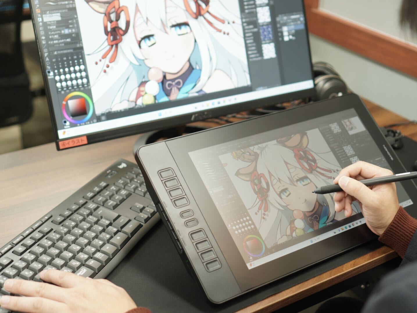 🎨 憧れの「液タブ」で、自分だけのキャラクターを描こう！✨