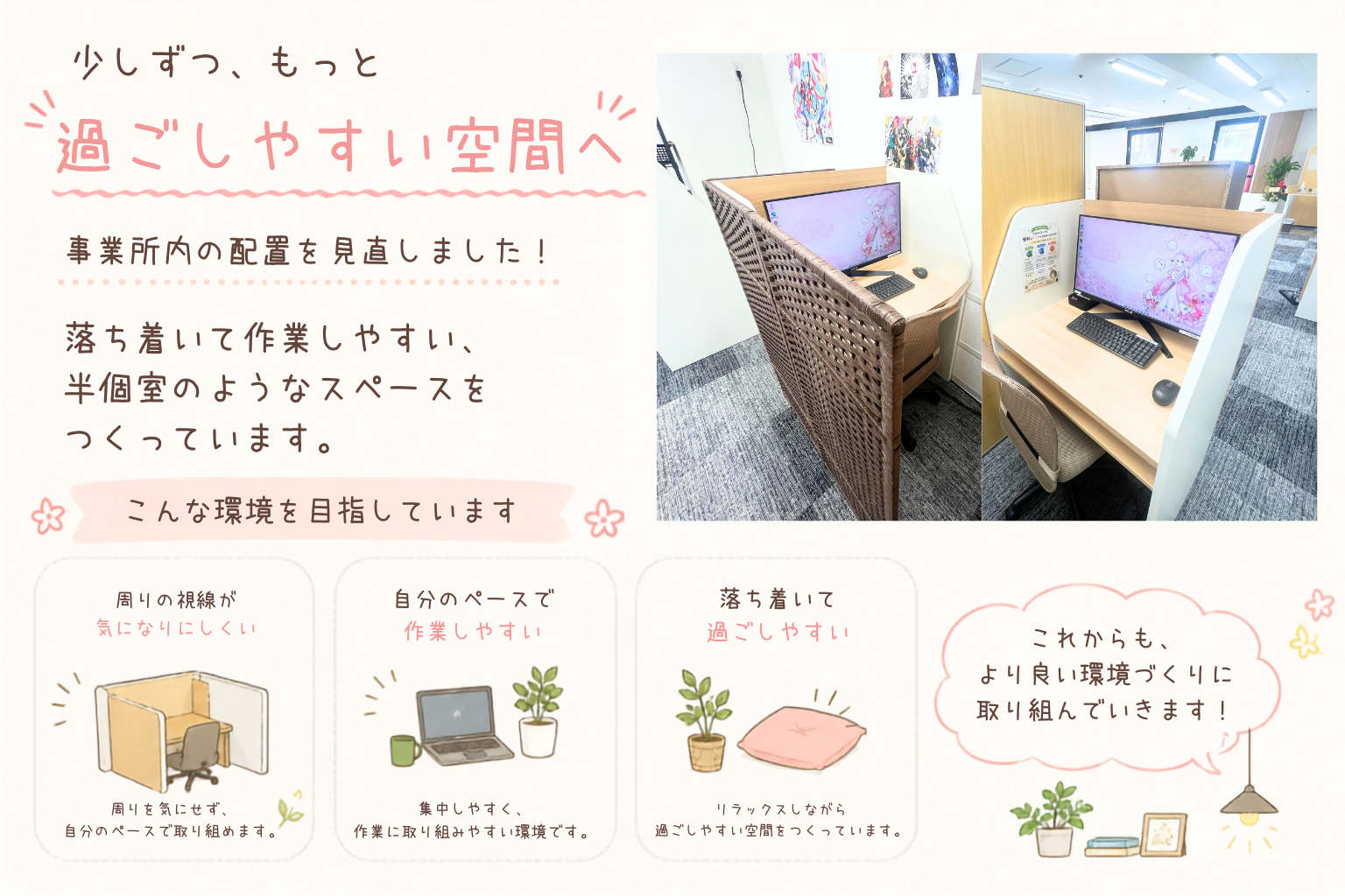 【西宮市】少しずつ、もっと過ごしやすい空間へ