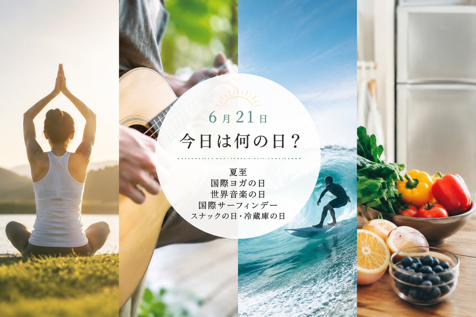 6月21日は何の日❓