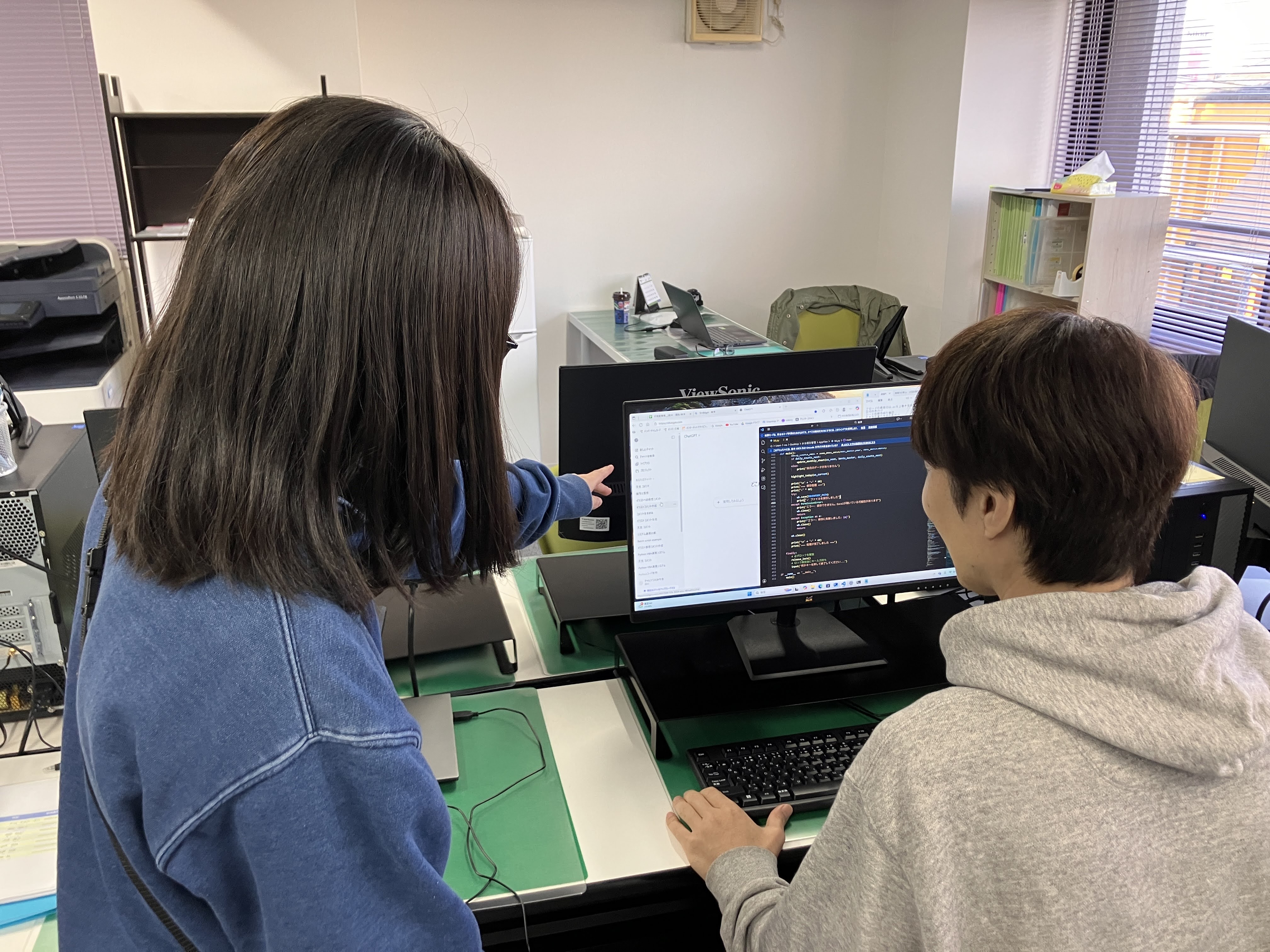 専門の講師が指導