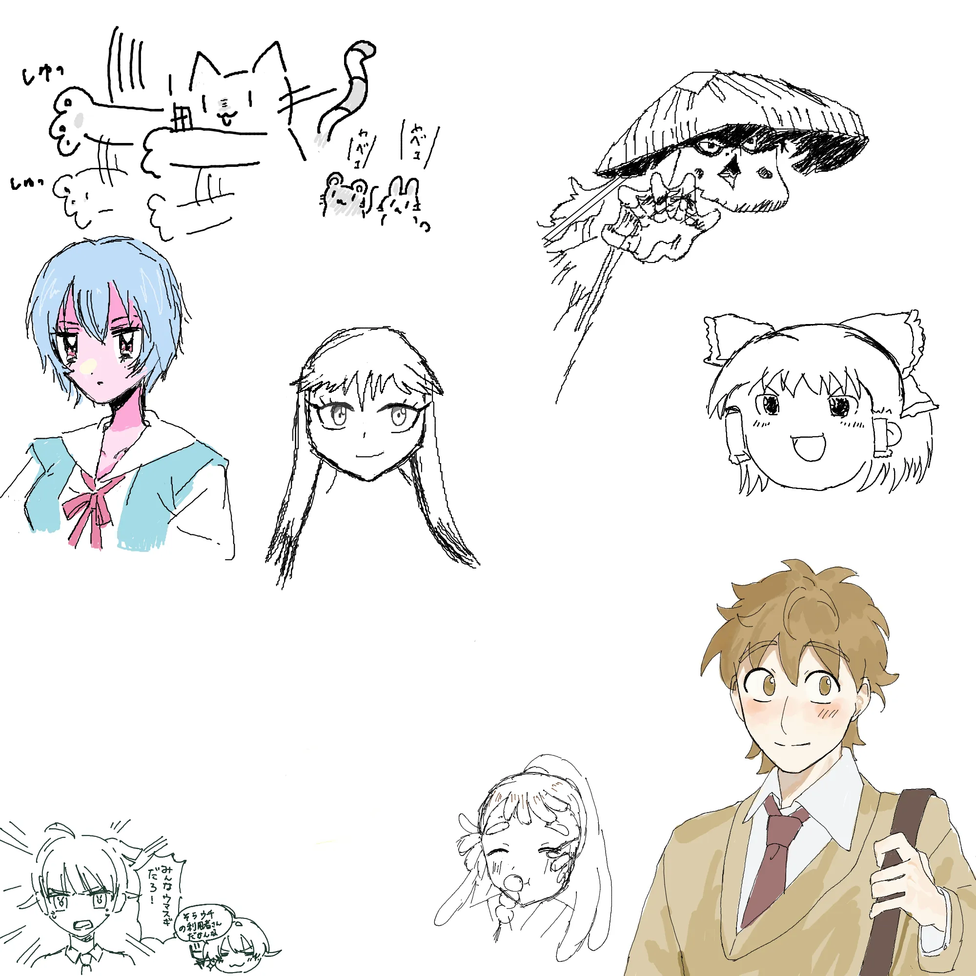 🎨✨本日は、以前イベントで開催した 「お絵描きチャット」のイラストをご紹介します😊💖