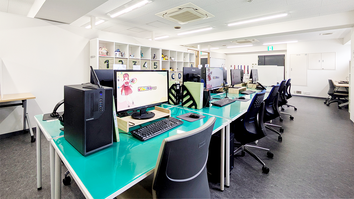 本格的な専用機材が充実