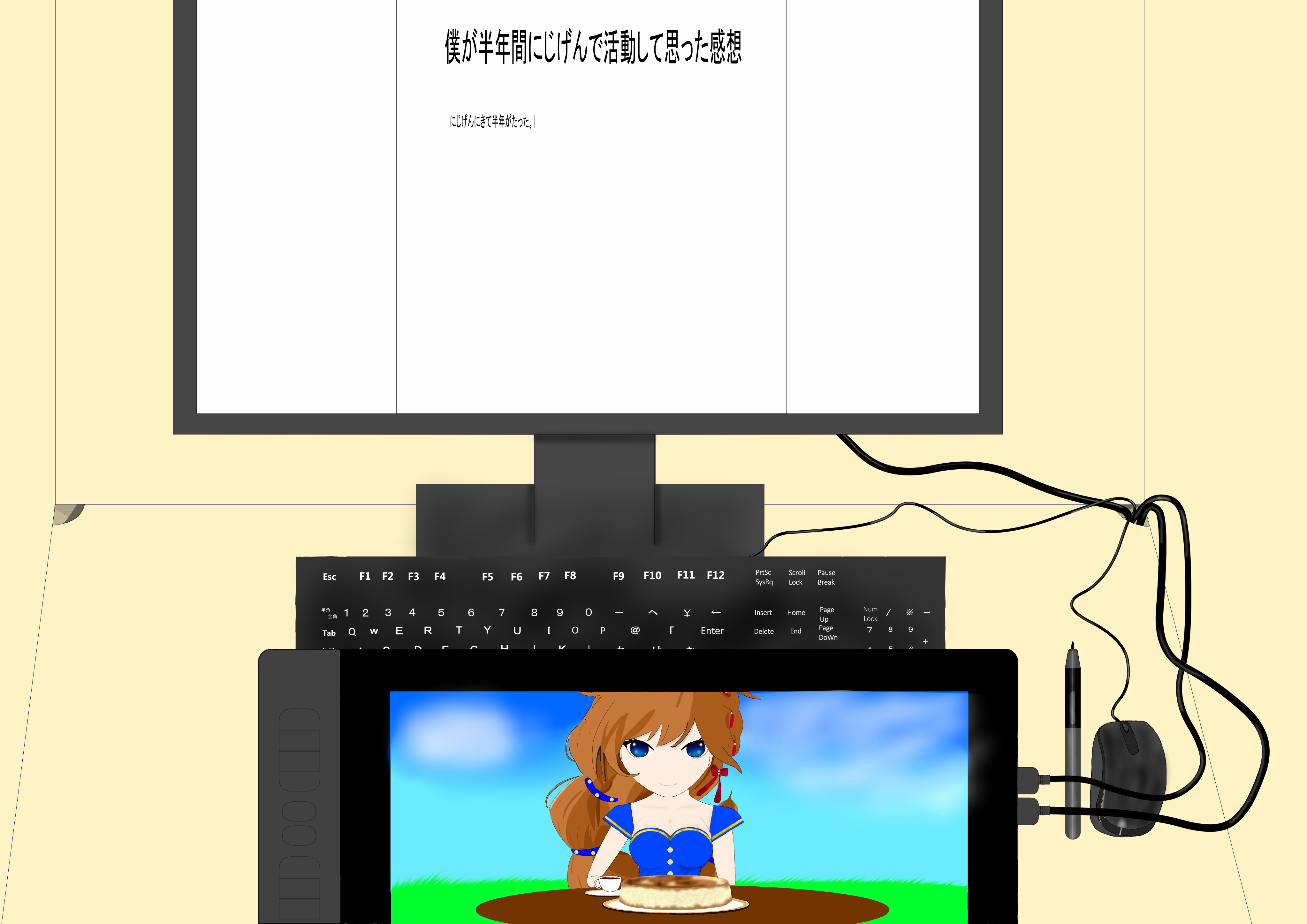 僕が半年間にじげんで活動して思った感想。（シン)