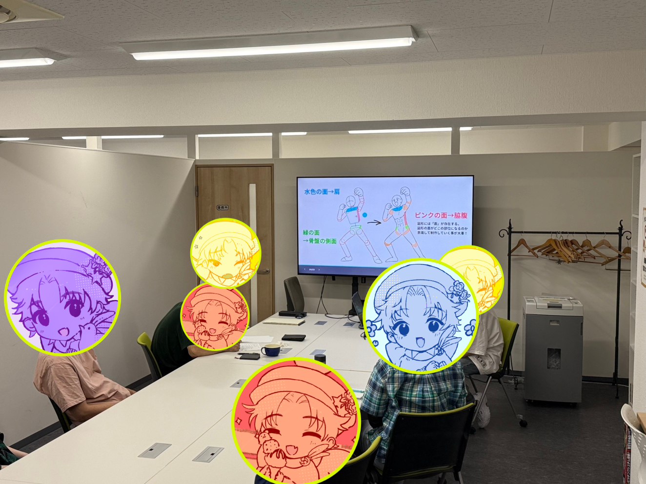 人物を描くための基礎でセミナーしました