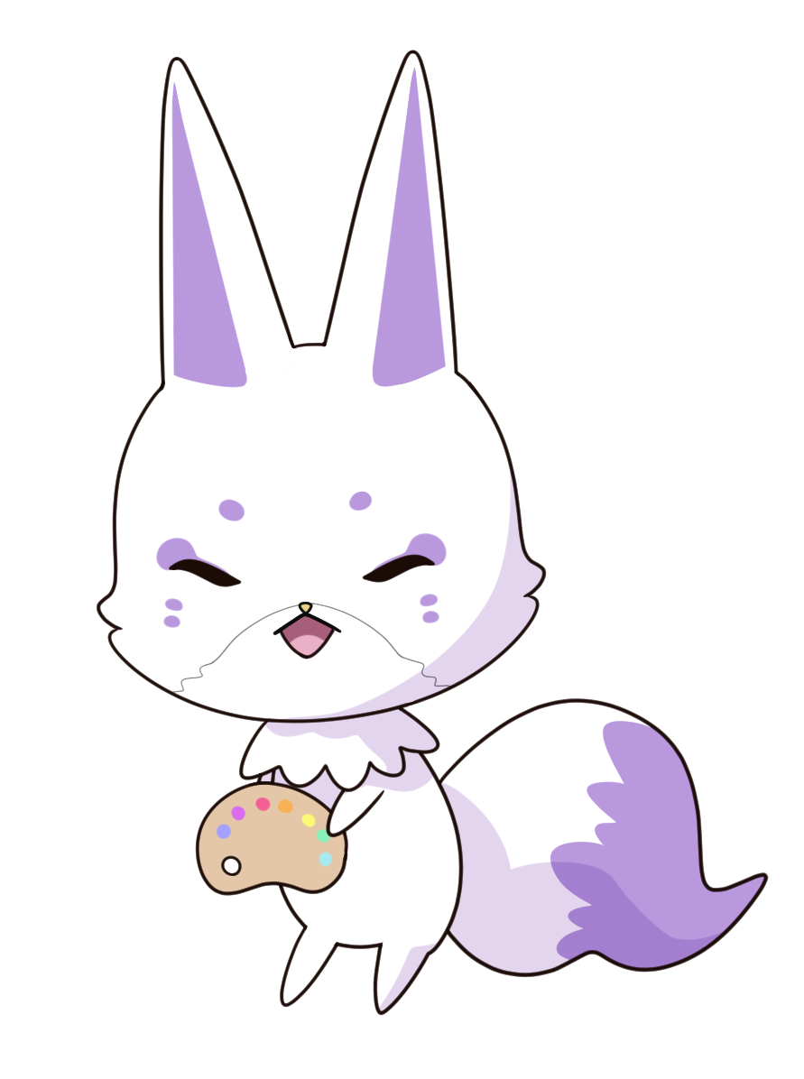 羊毛フェルトの仔狐(ココ)🦊💜
