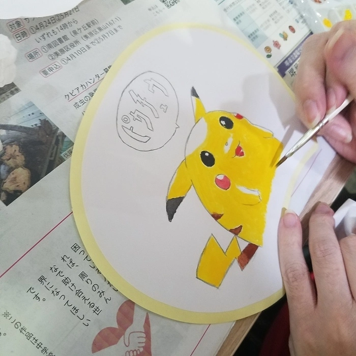 🎨手づくりうちわ制作イベントを開催しました！